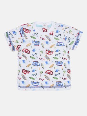 All Over Printed T-Shirt - Surf Graphic